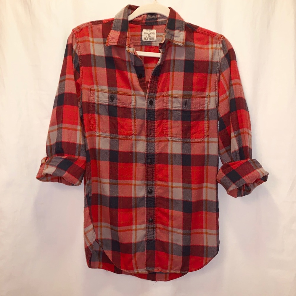 J. Crew Boyfriend Flannel
